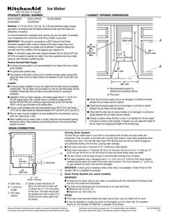 KitchenAid KUIX505ESS Dimension Guide