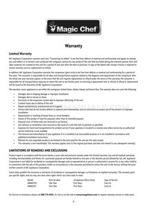 Magic Chef HMIM27BST Warranty