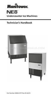 Manitowoc UDF0140A Technician's Handbook
