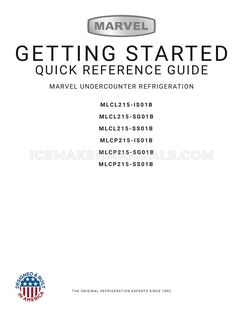 Marvel MLCP215IS01B Quick Start Guide