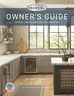 Marvel MLCR215IS01B Owner's Manual