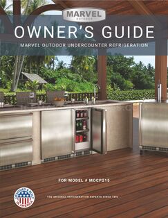 Marvel MOCL215SS01B Owners Manual