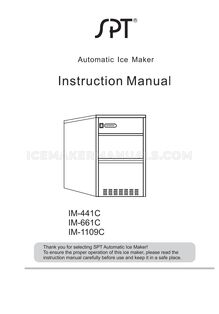 Sunpentown IM661C Manual