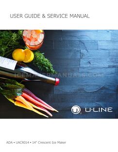 U-Line UACR014WS01A Owners Manual