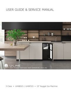 U-Line UHNP315IS81A Owners Manual