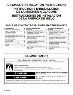 Whirlpool WUI75X15HW Installation Instructions